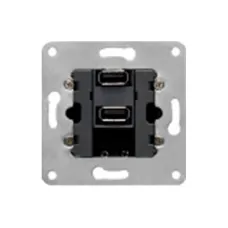 Розетка USB подвійна 250V 2.1A SIEMENS DELTA Iris білосніжна