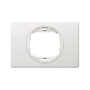 Рамка 1-на Aling-Conel EON, 80*120 білий-білий