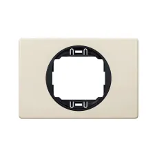 Рамка 1-на Aling-Conel EON, 80*120 беж-чорний