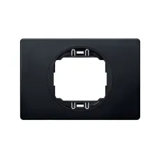 Рамка 1-на Aling-Conel EON, 80*120 чорний матовий-чорний