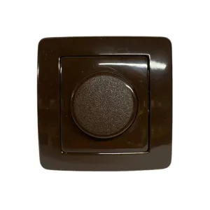 Світлорегулятор повор. 400Вт ТЕМ EKONOMIK шоколад