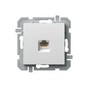Розетка комп'ютерн. RJ45 Cat 5e TEM LOGIQ, біла