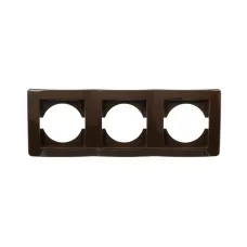 Рамка потр. гориз. ТЕМ EKONOMIK OE30CB шоколад
