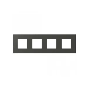 Рамка 4х2М TEM MODUL EDGE метал темний