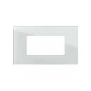 Рамка 4М TEM MODUL EDGE скло біле