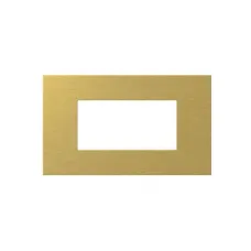 Рамка 4М TEM MODUL EDGE метал золотий