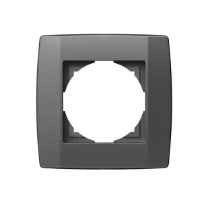 Рамка один. TEM LOGIQ BOLD антрацит