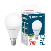 Лампа світлодіодна ENERLIGHT P45 7Вт 3000K E14