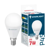 Лампа світлодіодна ENERLIGHT P45 7Вт 4100K E14