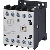 Контактор мініатюрний CEC 07.4P 230V АС (7A; 4kW; AC3) 4р (4 н.в.)