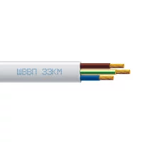 Провід ШВВП 3х2,5 Білий 705864 ЗЗКМ Відрізок 50м