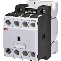 Контактор CEM 2,5CK.01 (2,5 кВАр, 400-440V)