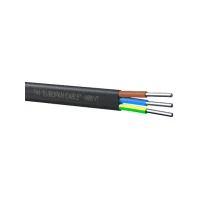 Кабель АВВГ-Пнгд-0,66 3х2,5 силовий алюмінієвий EUROPAN CABLE Відрізок 50м