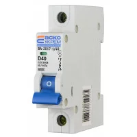 Автоматичний вимикач УКРЕМ ВА-2017/D 1р 40А АСКО