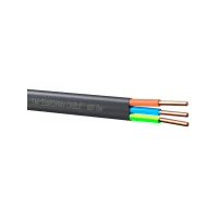Кабель ВВГ-Пнгд-0,66 2х1,5 силовий мідний EUROPAN CABLE Відрізок 80м