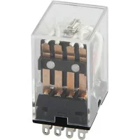 Реле проміжне e.control.p342 3А, 4 групи контактів, котушка 12В АC