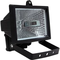 Світильник e.halogen.500.black 500Вт, чорний прожектор