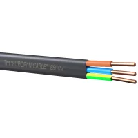 Кабель ВВГ-Пнг-0,66 2х2,5 силовий мідний EUROPAN CABLE Відрізок 59м