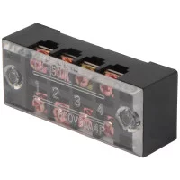 Клемна колодка захищена e.tc.protect.60.4, 60А, 4 полюса