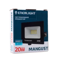 Прожектор ENERLIGHT MANGUST 20Вт 6500K