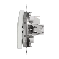 Одноклавішний вимикач Білий Sedna Design Schneider Electric SDD111101