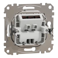 Розетка для виводу кабеля Білий Sedna Design Schneider Electric SDD111903
