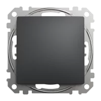 Одноклавішний вимикач, Чорний, Sedna Design&Elements,SDD114101 Schneider Electric