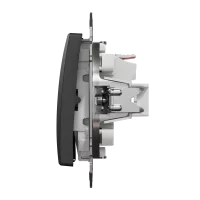 Двоклавішний вимикач Чорний Sedna Design Schneider Electric SDD114105