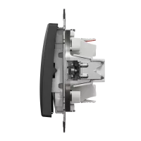 Одноклавішний перемикач Чорний Sedna Design Schneider Electric SDD114106