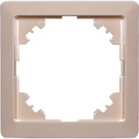 Рамка e.lux.10024L.1.fr.ivory 1-містна, "слонова кістка"