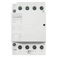 Модульний контактор MK-N 4P 40A 4NO 220V
