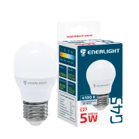Лампа світлодіодна ENERLIGHT G45 5Вт 4100K E27