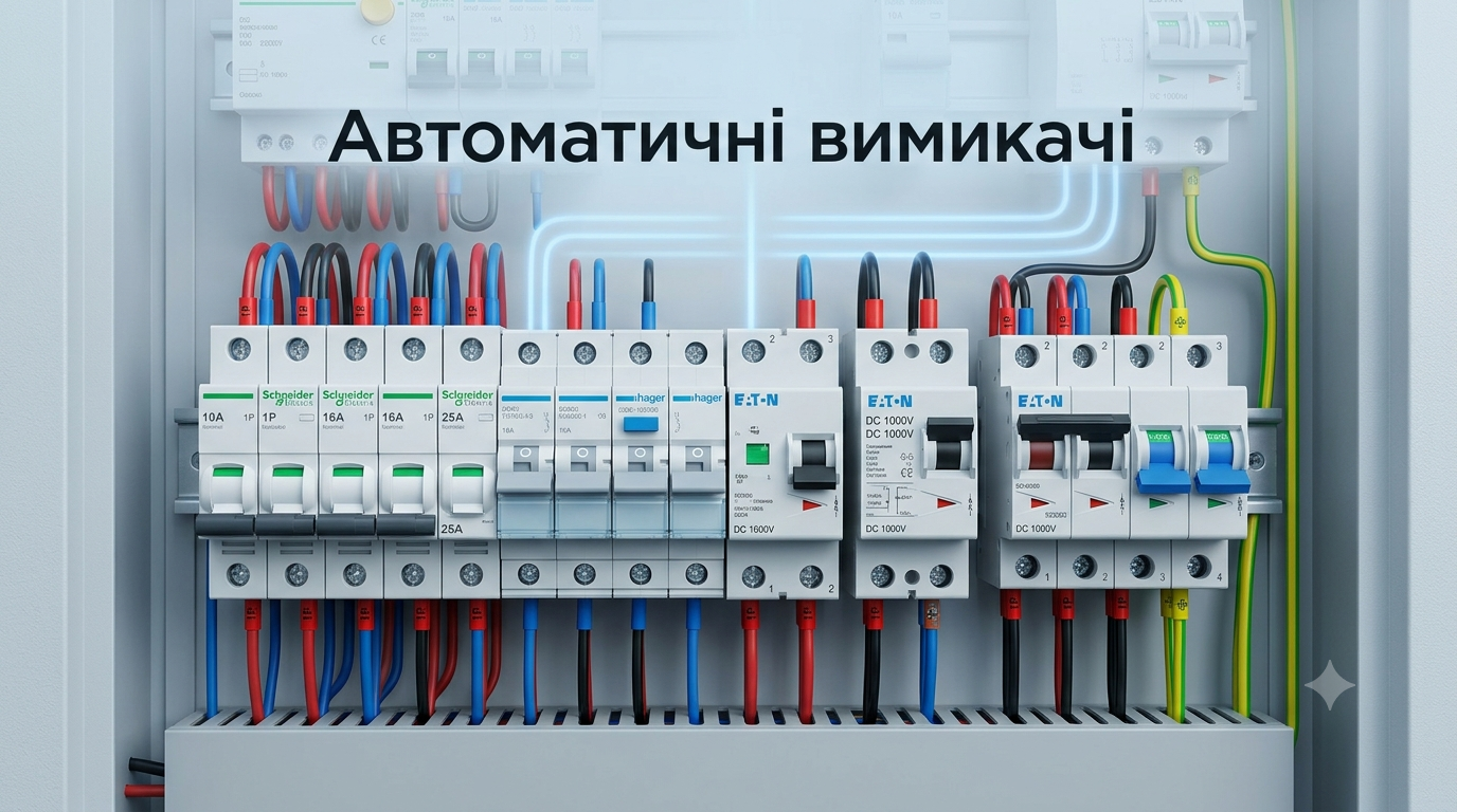 Модульні автоматичні вимикачі купити в Карат ЛТД